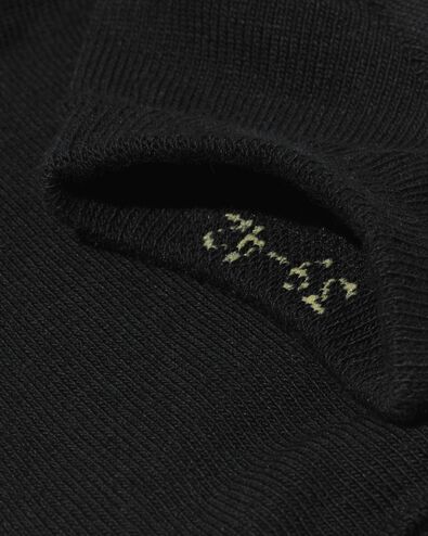 heren enkelsokken - 5 paar zwart zwart - 1000001522 - HEMA