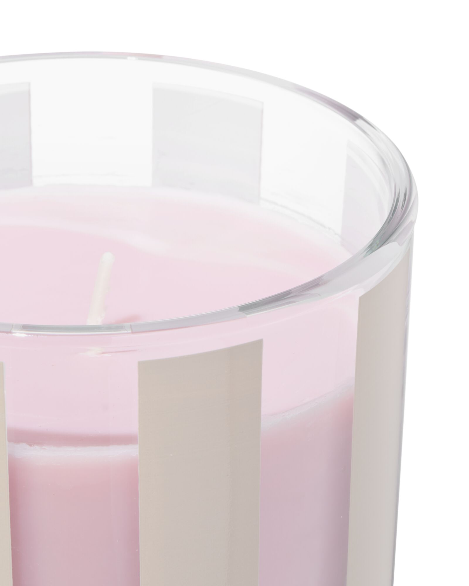 geurkaars in glas⌀10x10cm magnolia - 13507583 - HEMA