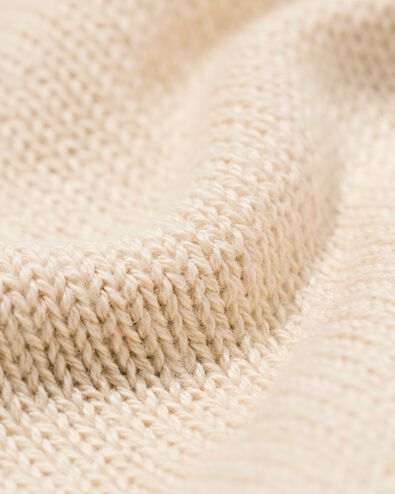 cardigan enfant grosse maille volants &eacute;cru - 30838008ECRU - HEMA