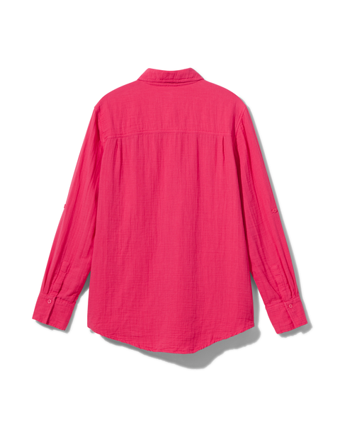 dames blouse Jaimy roze - 1000029927 - HEMA