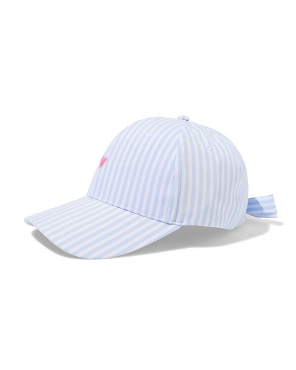 casquette de baseball rayures c&oelig;ur - 61104425 - HEMA