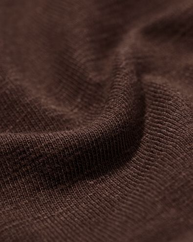 t-shirt homme Jaap textur&eacute; marron marron - 2178870BROWN - HEMA