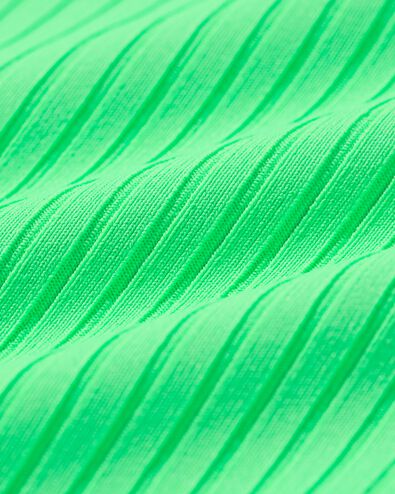 Kinderbadeanzug gerippt gr&uuml;n - 22250340GREEN - HEMA