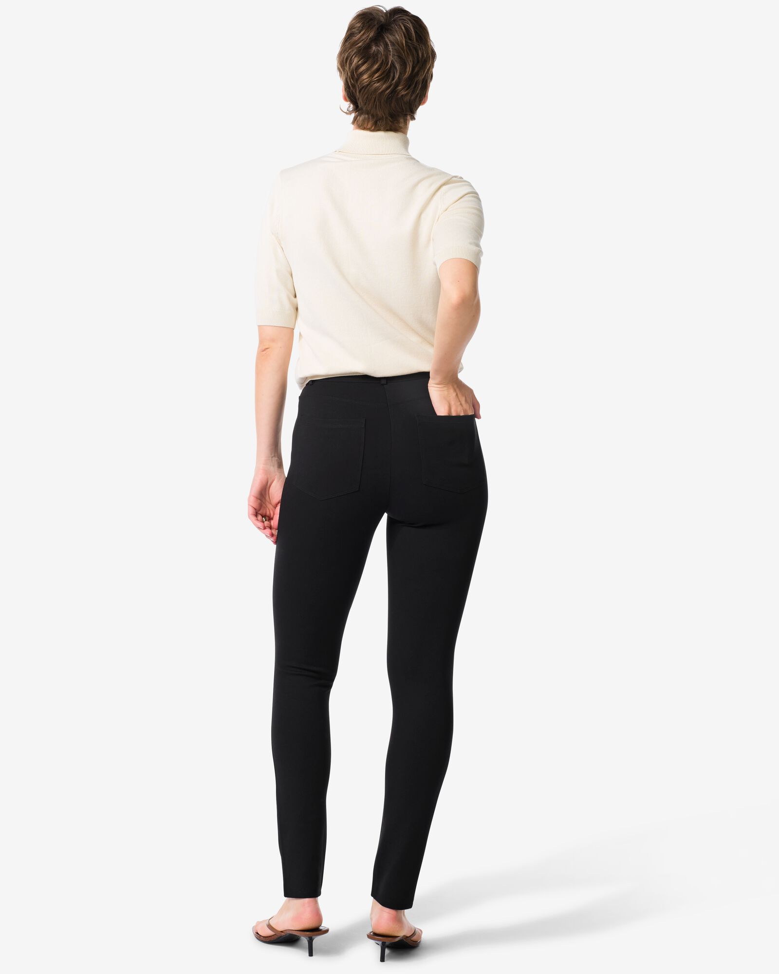 Damen-Hose schwarz schwarz - 1000020969 - HEMA