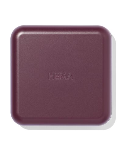 bo&icirc;te de poudre rechargeable pour blush ou surligneur, rouge fonc&eacute; - 11290426 - HEMA
