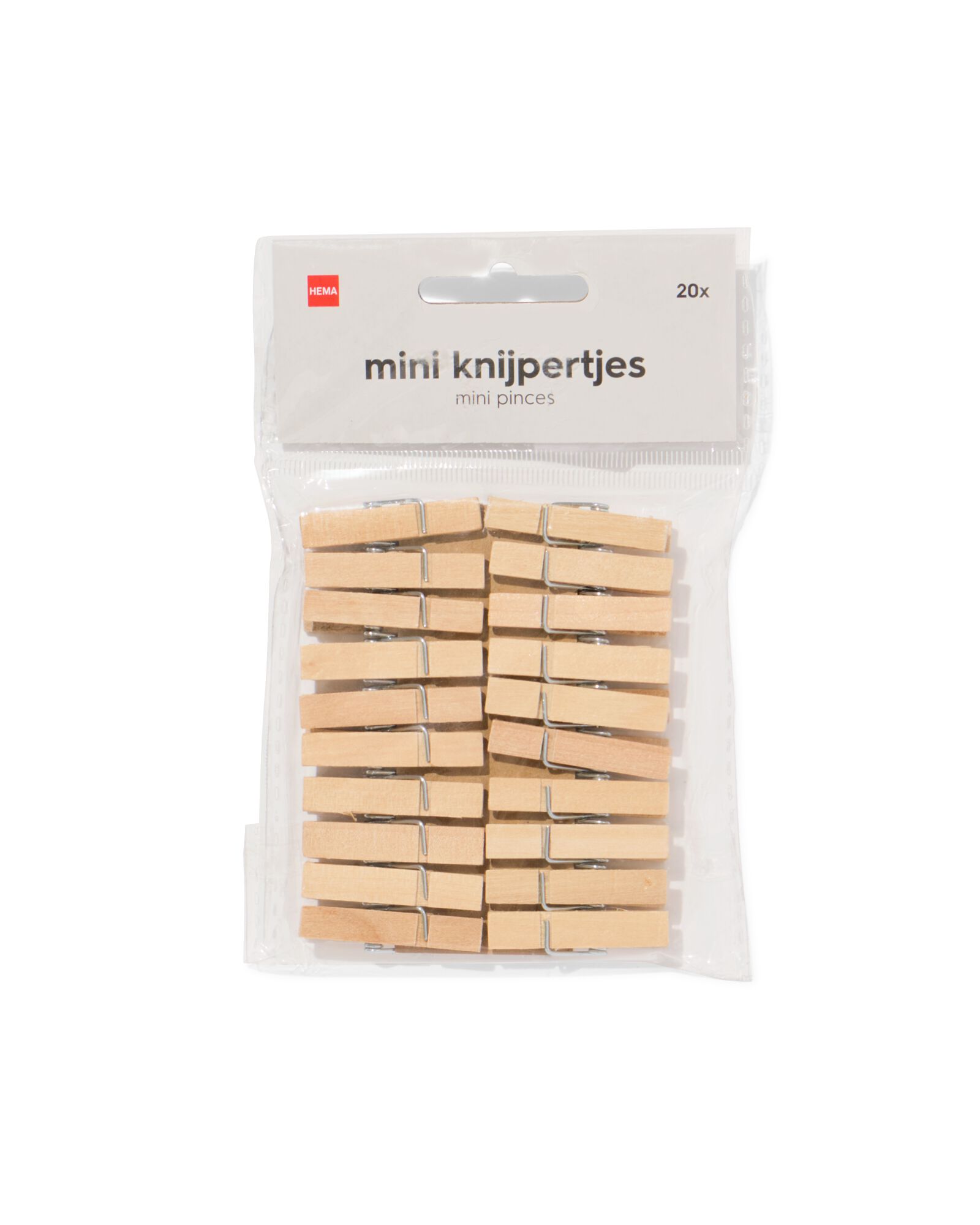 mini knijpers - 20 stuks - 14793320 - HEMA