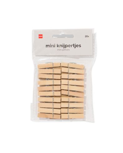 mini knijpers - 20 stuks - 14793320 - HEMA