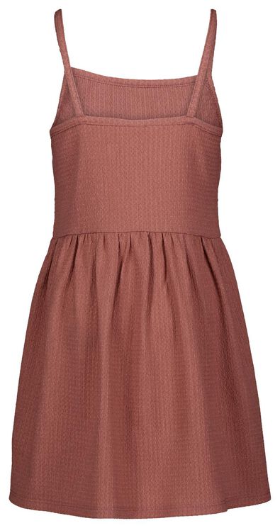 Kinder-Kleid mit Struktur rosa - 1000027646 - HEMA