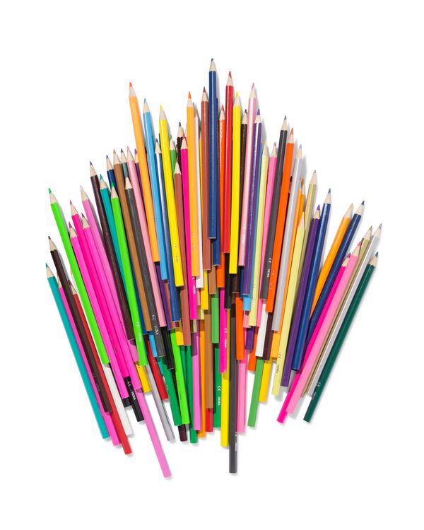 100&nbsp;crayons dans un seau - 15990156 - HEMA