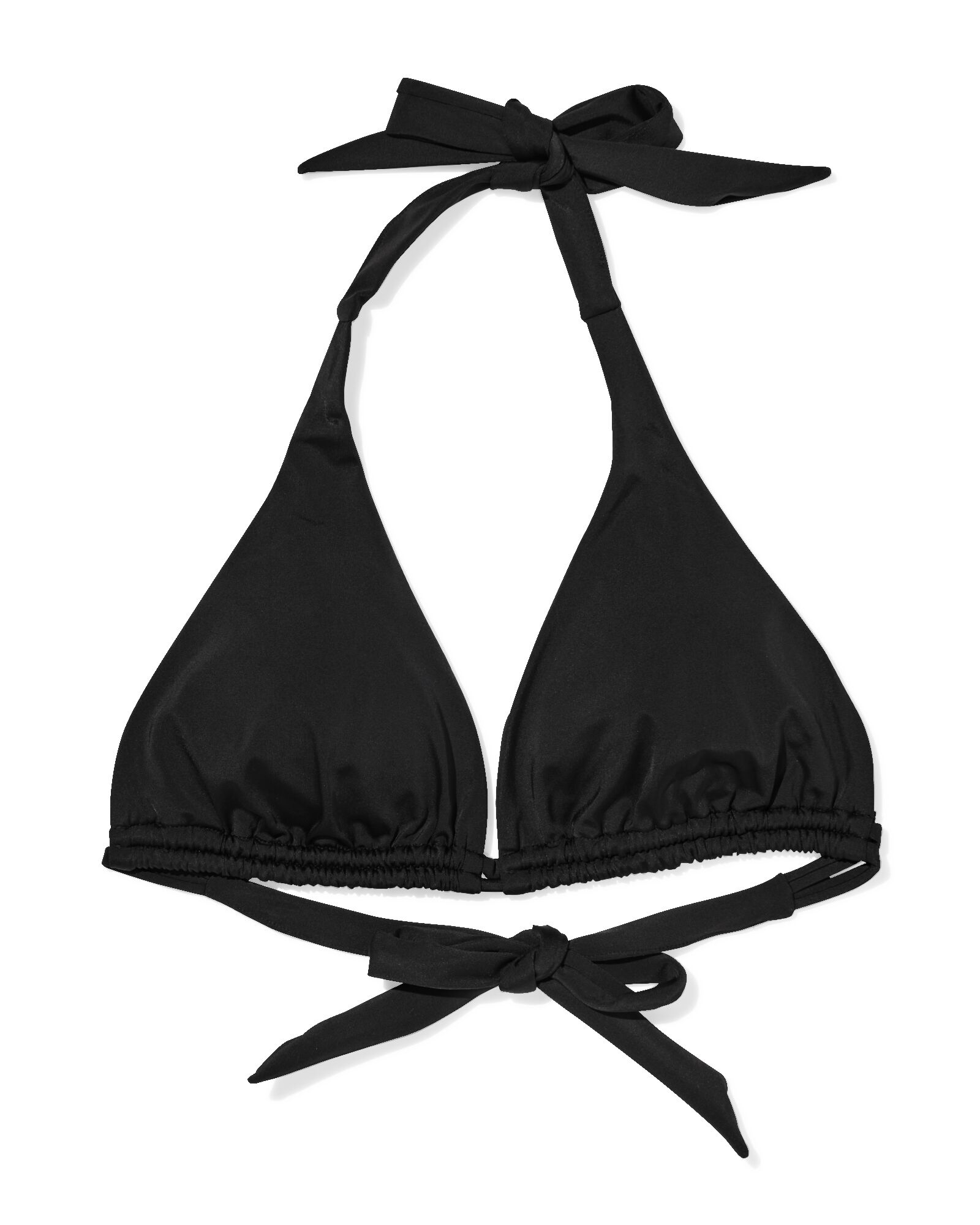 Damen-Triangel-Bikinioberteil schwarz - 22351880BLACK - HEMA