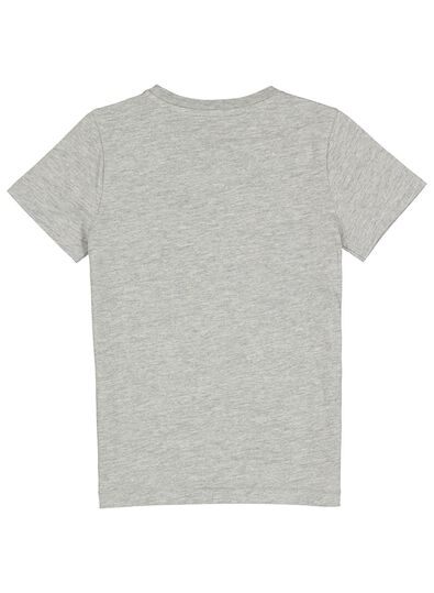 t-shirt enfant gris chiné gris chiné - 1000013776 - HEMA
