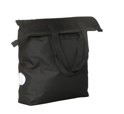 sacoche v&eacute;lo 20L 51x34x12 noir - 41120096 - HEMA