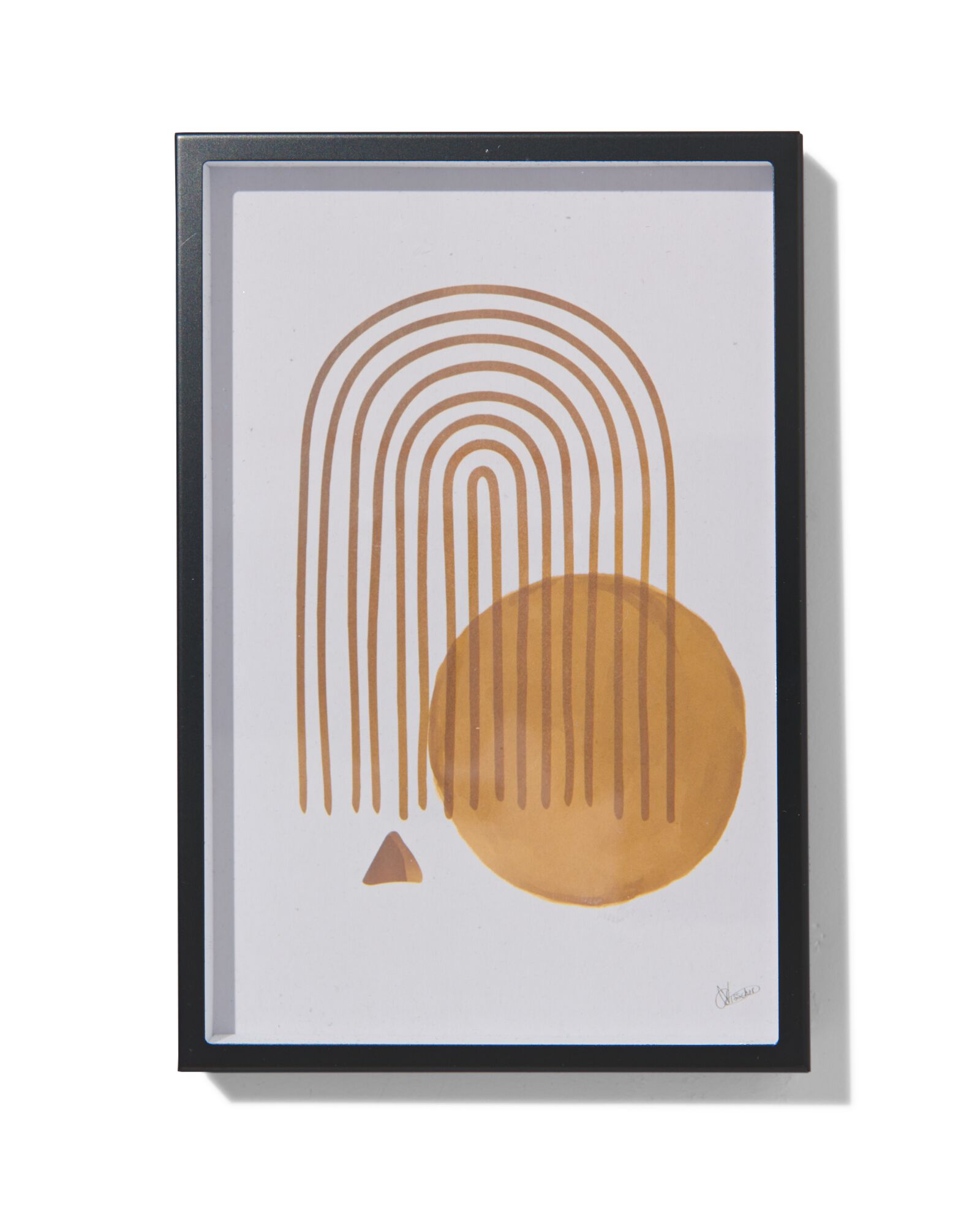 Bilderrahmen, 10 &times; 15 cm, Metall, Schwarz 10 x 15 schwarz - 13691007 - HEMA