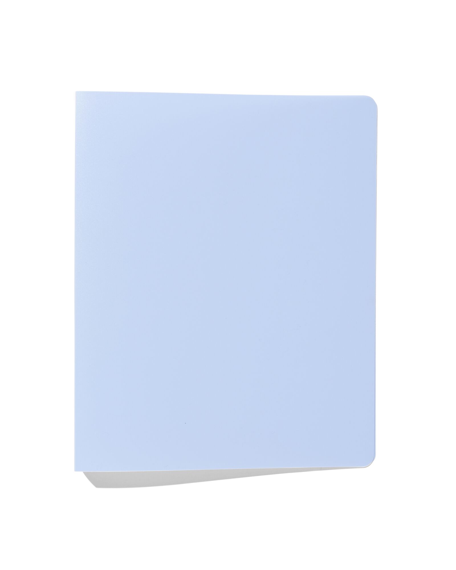 classeur 2&nbsp;anneaux A4 souple bleu clair - 14850114 - HEMA