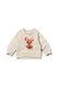 Newborn-Sweatshirt, Maus ecru - 1000030393 - HEMA