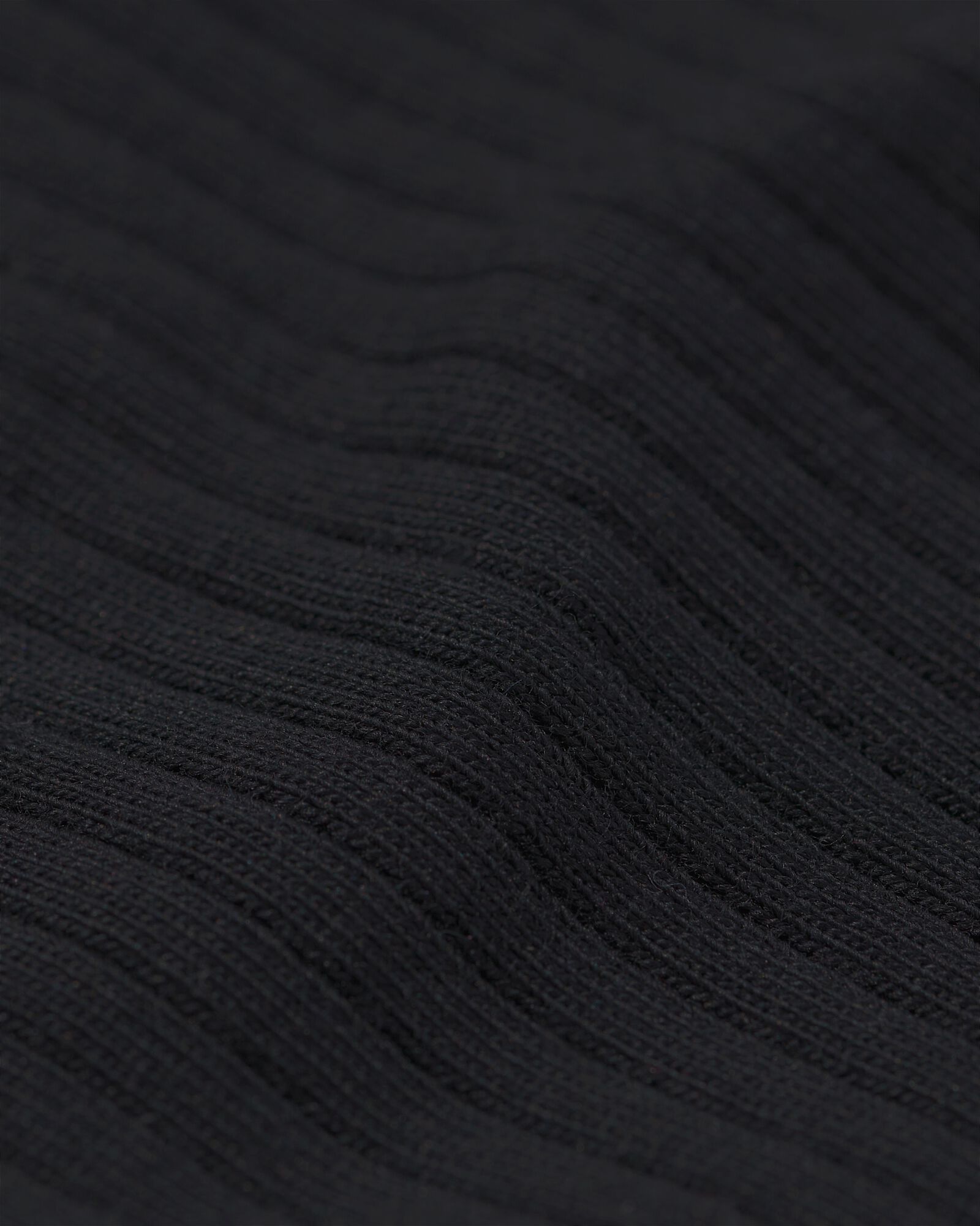 shortie haut à côtes en coton stretch pour femme noir noir - 21950019BLACK - HEMA