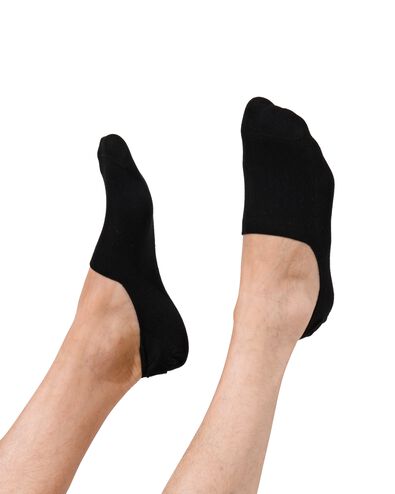 5 paires de socquettes pour sneakers homme noir 39/42 - 4180841 - HEMA