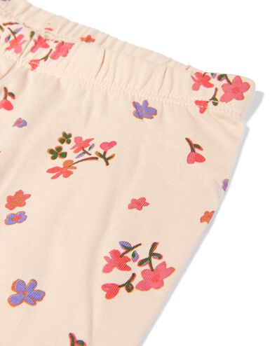 babypyjama bloemen roze - 33308650PINK - HEMA