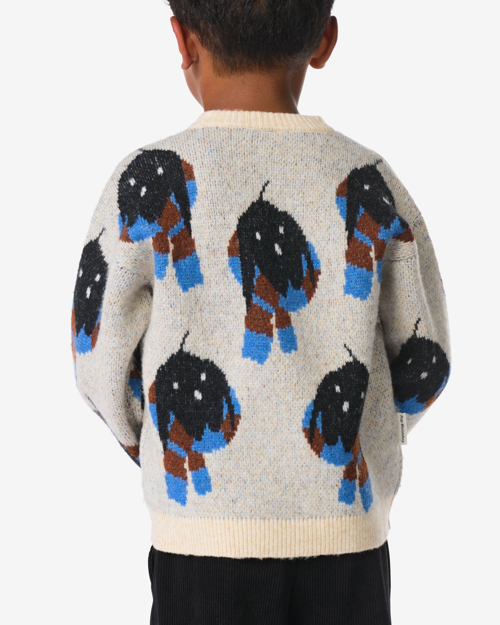 pull pour enfants Takkie jacquard &eacute;cru &eacute;cru - 30705401ECRU - HEMA