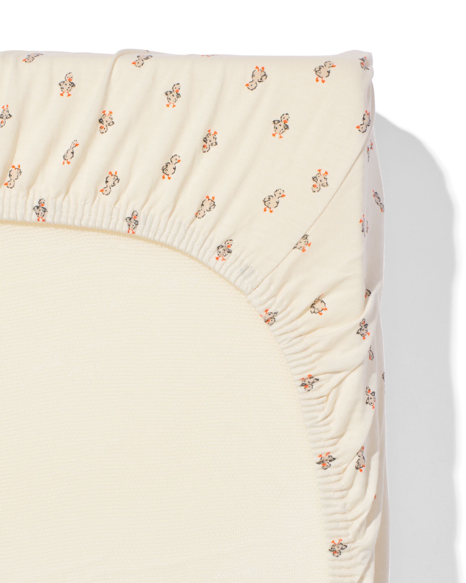 drap-housse pour lit d&rsquo;enfant 60x120 canards - 33303230 - HEMA