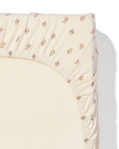 drap-housse pour lit d&rsquo;enfant 60x120 canards - 33303230 - HEMA