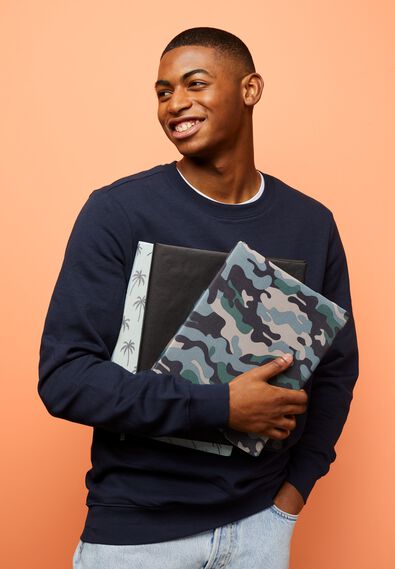 elastischer Buchschoner, Tarnfleckenmuster - 14590433 - HEMA