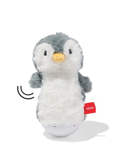 culbuto en peluche pingouin - 15100259 - HEMA