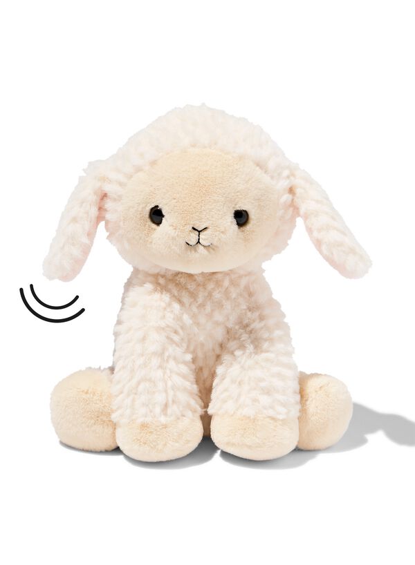 peluche lumineuse agneau 22 cm - 15100253 - HEMA