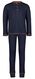 Kinder-Pyjama, Waffelstruktur hellblau - 1000024685 - HEMA