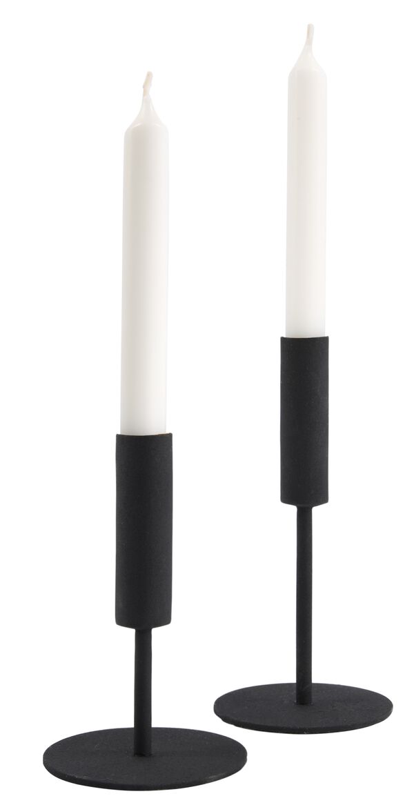 8 bougies &Oslash;2x17 blanc - 1000029610 - HEMA