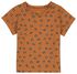 newborn t-shirt animal bruin - 1000024083 - HEMA