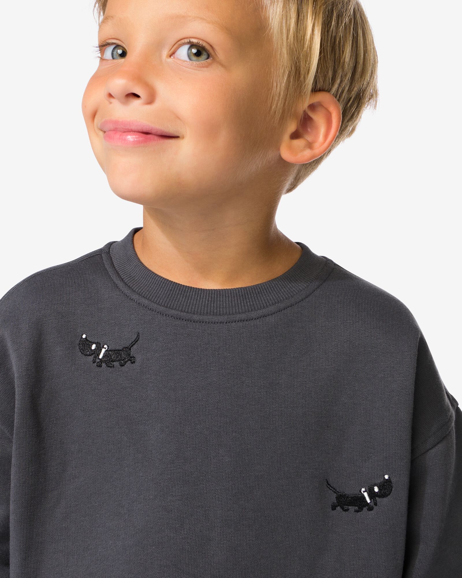 Pull enfant Takkie  gris fonc&eacute; gris fonc&eacute; - 30705303DARKGREY - HEMA
