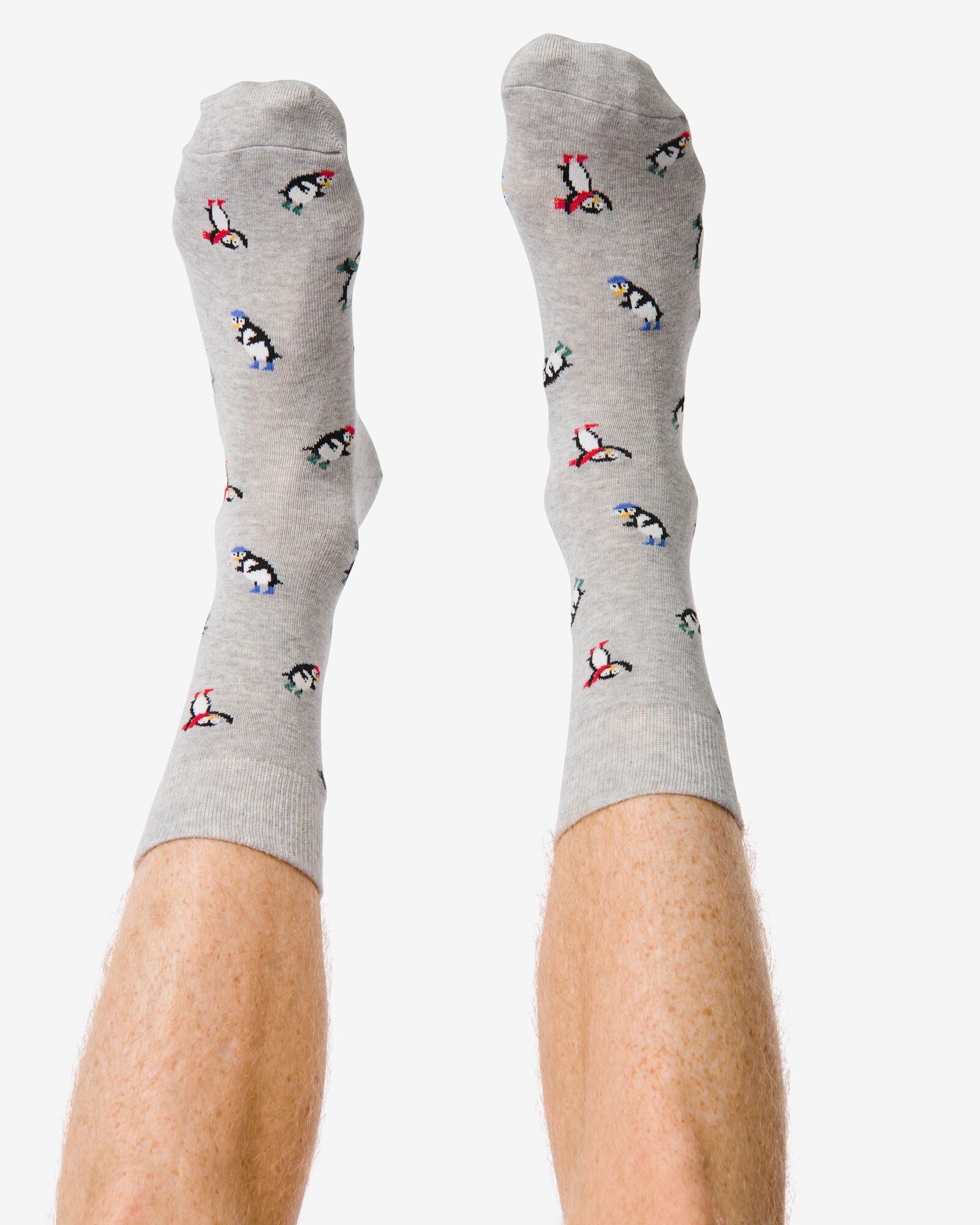 Herren-Socken, mit Baumwolle graumeliert graumeliert - 4170620GREYMELANGE - HEMA