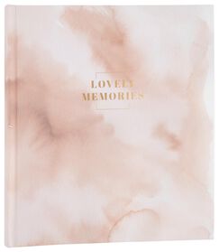 Fotoalbum, 25 x 21.5, Lovely Memories - 14690004 - HEMA