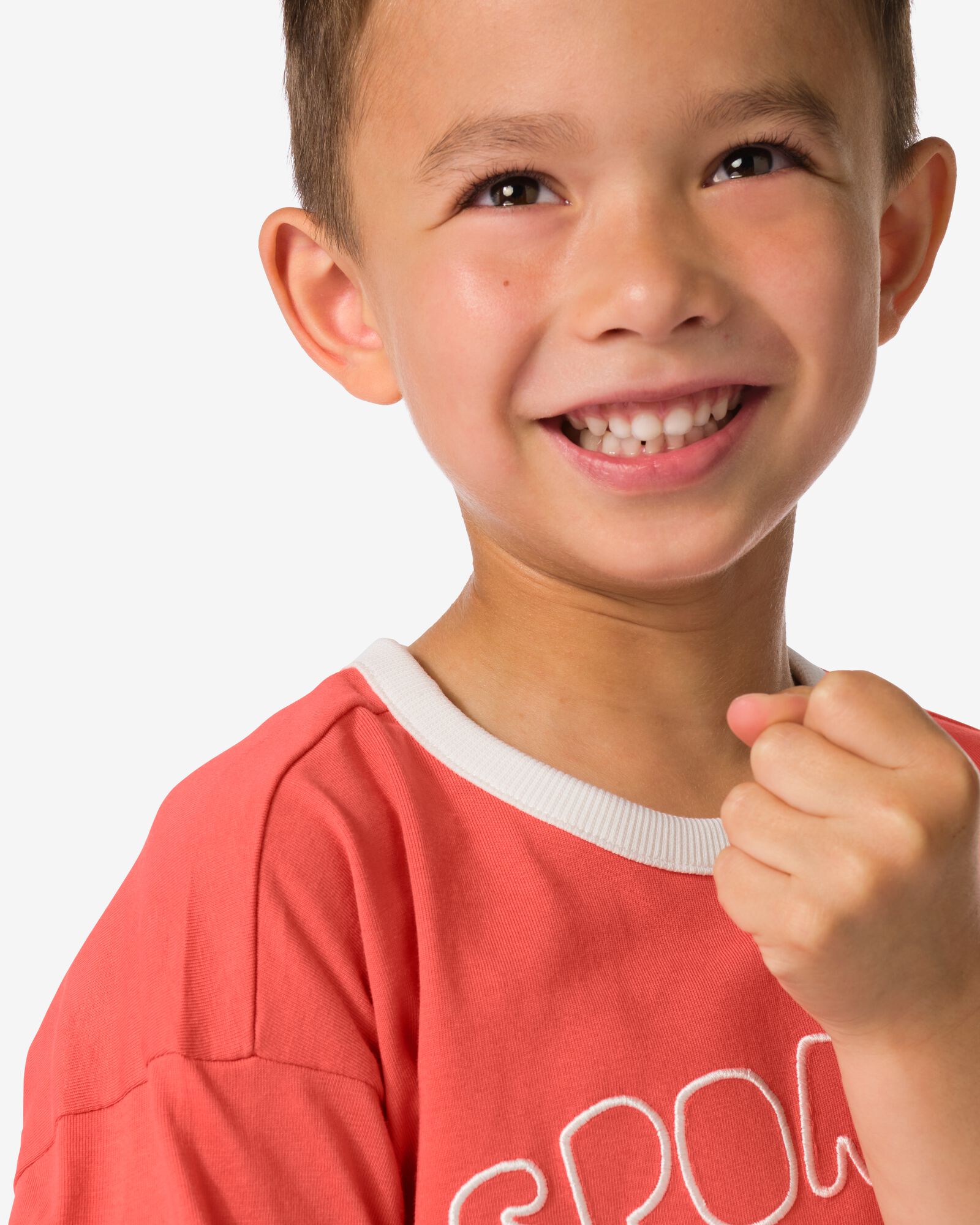 t-shirt enfant sports club rouge - 30704501RED - HEMA