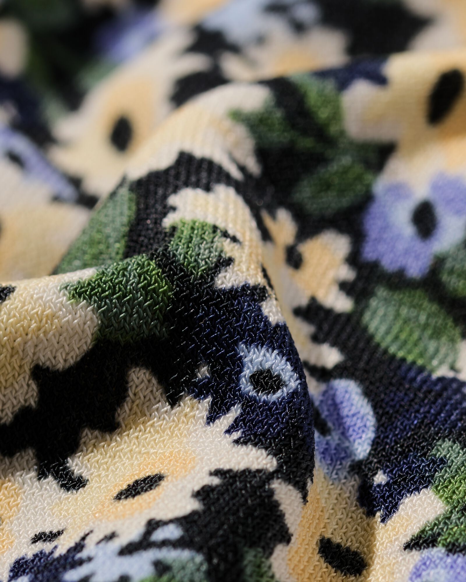 dames overslagjurk Nora bloemen multi - 36350575MULTI - HEMA