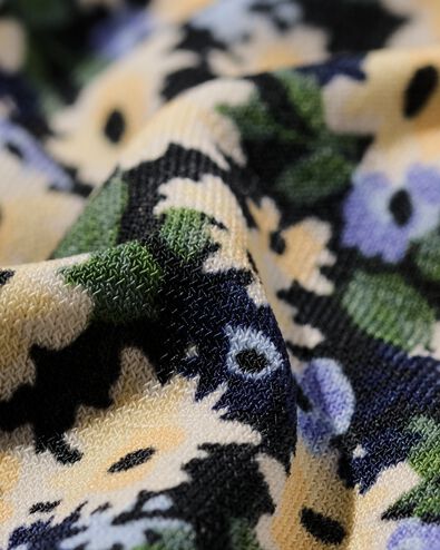 dames overslagjurk Nora bloemen multi - 36350575MULTI - HEMA