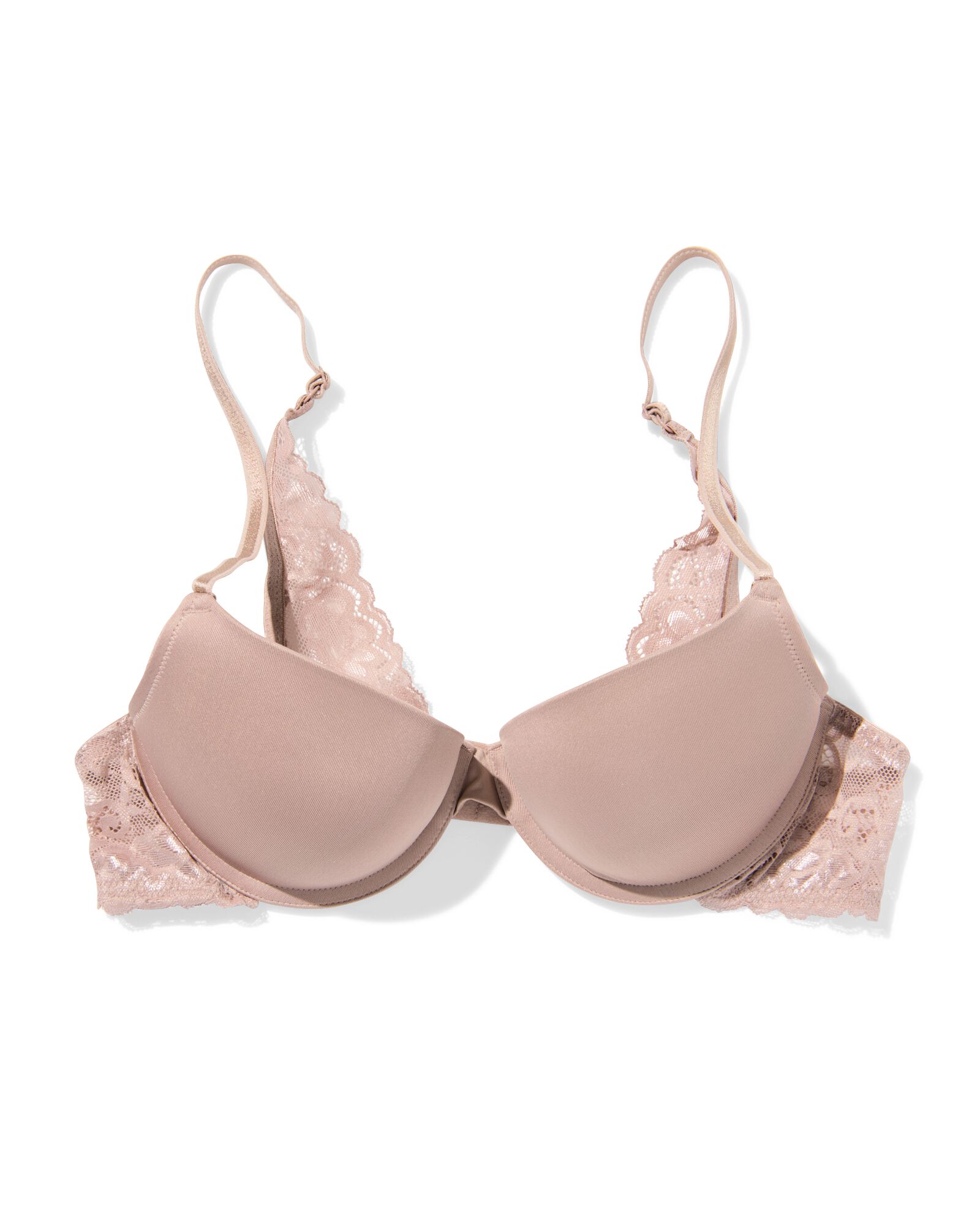 push-up bh met beugel beige - 21890075BEIGE - HEMA