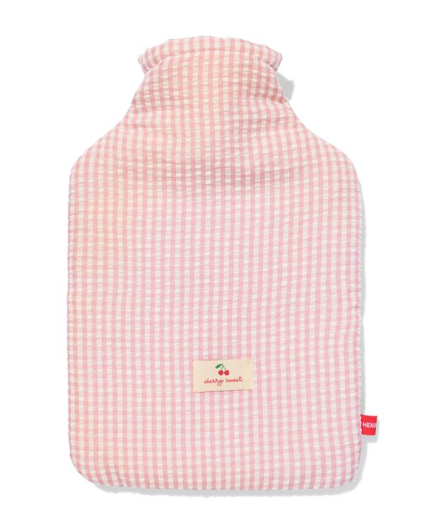 warmwaterkruik 1.8L seersucker ruiten - 61104517 - HEMA