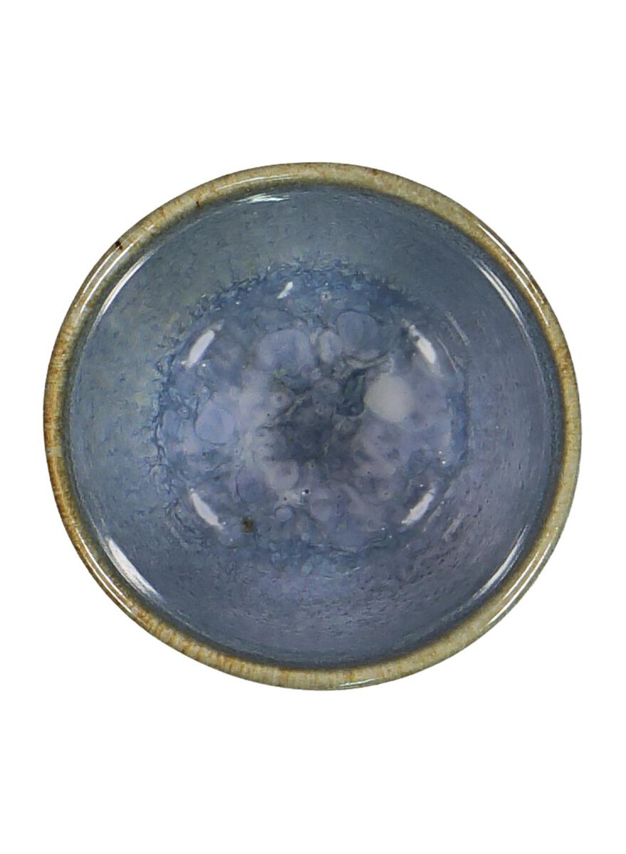 Eierbecher Porto, 5 cm, reaktive Glasur, blau - 9602025 - HEMA