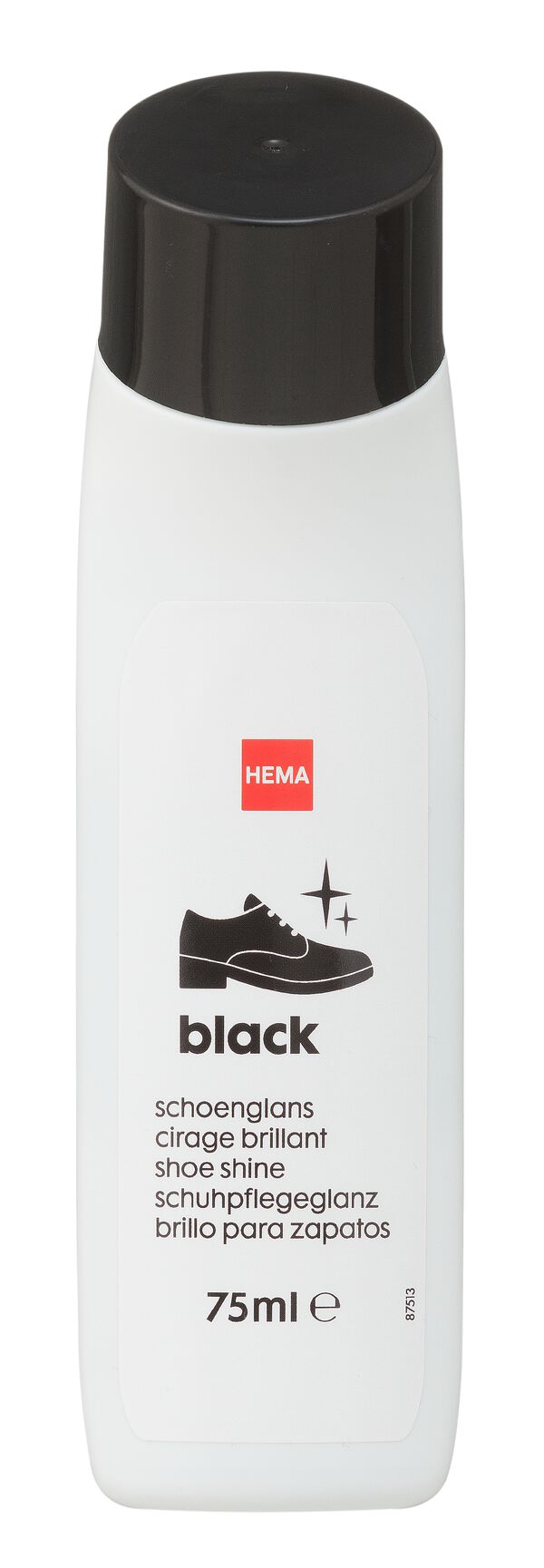 schoenglans zwart - 20500083 - HEMA