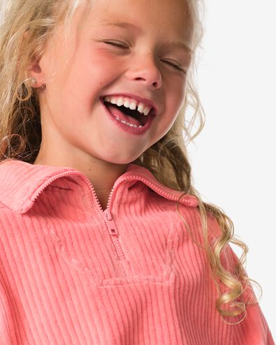 kindertrui corduroy roze - 30834601PINK - HEMA