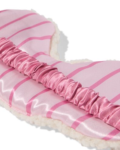 Schlafmaske, Fleece, Herzen, Creme - 61100247 - HEMA