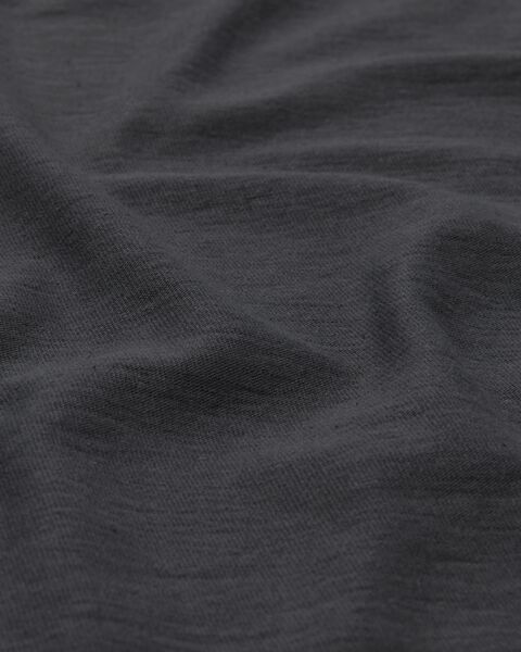 drap-housse - jersey coton gris foncé gris foncé - 1000013996 - HEMA