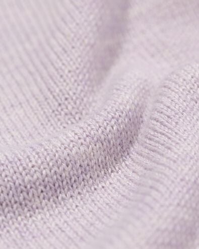 damestrui Gael fijngebreid lila lila - 36207760LILAC - HEMA