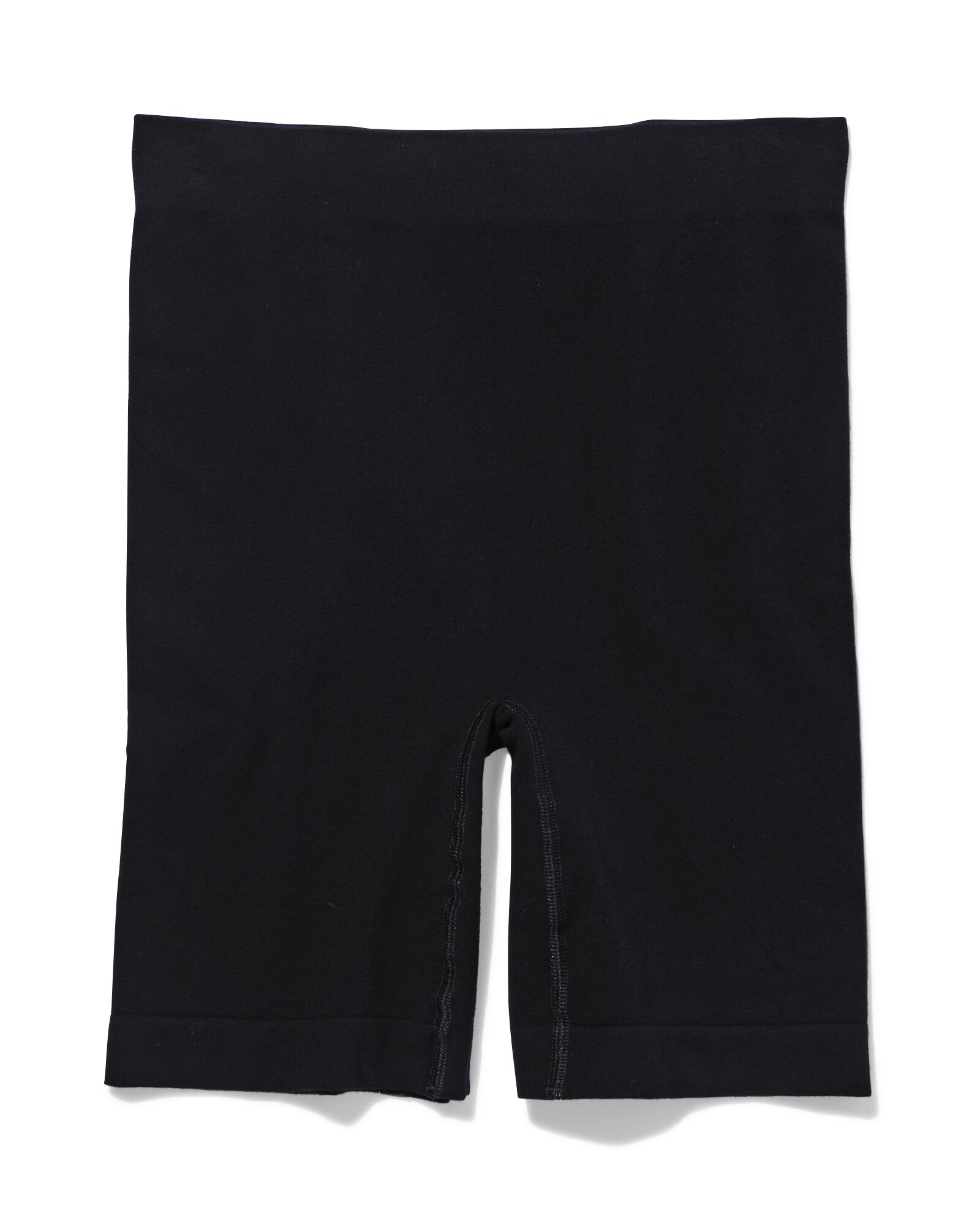 licht corrigerende biker bamboe hoge taille zwart - 1000019522 - HEMA