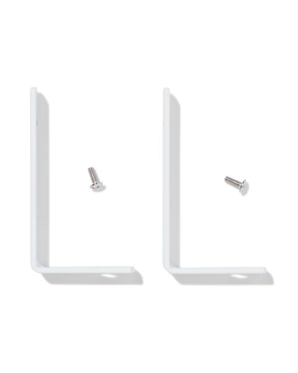 supports (&agrave; distance) blanc - 2 pi&egrave;ces - 7502015 - HEMA