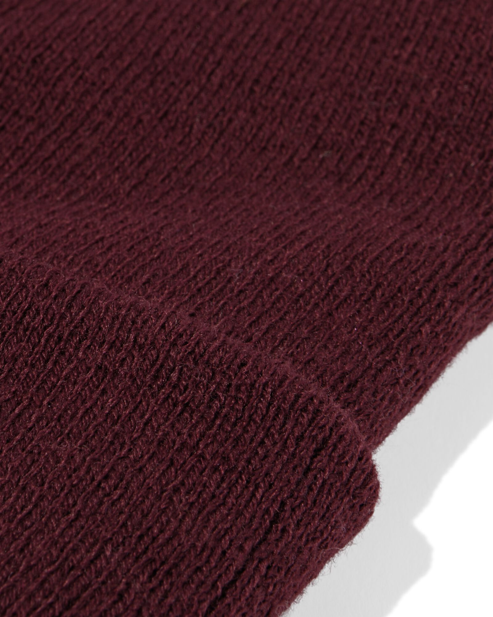 heren beanie bordeaux - 16500022 - HEMA