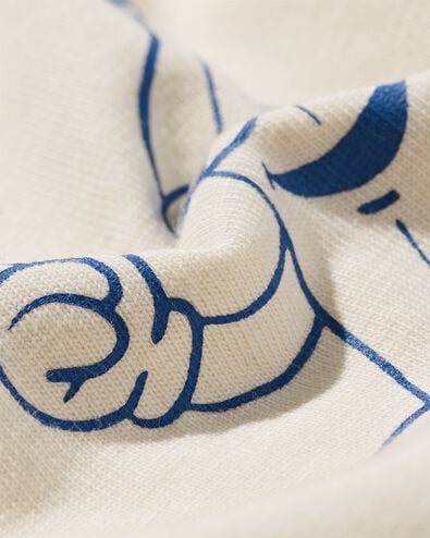 kinder T-shirt geblokt blauw - 30793003BLUE - HEMA