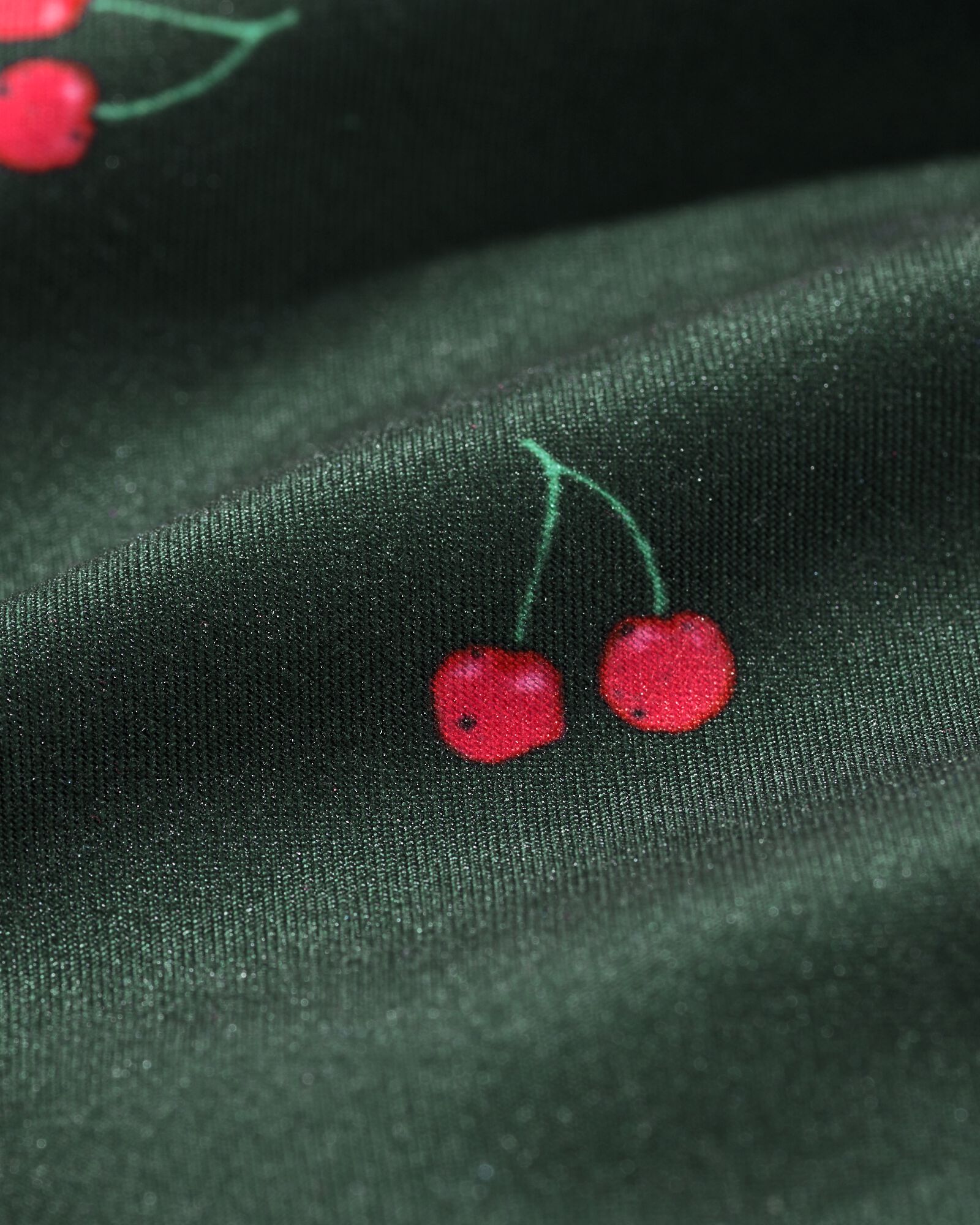 maillot de bain enfant cerises vert fonc&eacute; vert fonc&eacute; - 22260620DARKGREEN - HEMA